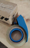 得力（deli） 透明胶带切割器封箱器打包机胶纸机胶带机6CM铁质大号胶布机 蓝色小号1个装 48mm abs材质 实拍图