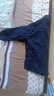优衣库男女装法兰绒衬衫长袖衬衣纯棉薄外套25新款478118 480773 478118/69藏青色 2XL 实拍图