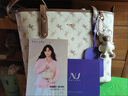 纽芝兰（NUCELLE）沈月同款飞马大容量托特包包女式2025新款单肩通勤大包生日礼物女 实拍图