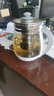 九阳（Joyoung）0胶水养生壶玻璃花茶壶可拆卸茶篮 定制12大功能 煮茶器电热烧水壶1.5L WY155 实拍图