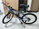凤凰免安装山地自行车成人男女学生可锁减震变速油碟双培林轴承山地车 浅蓝/铝合金培林轴承/全组装 27.5英寸（身高170-190左右） 线碟/24速禧玛诺M315指拨+TZ500变速 实拍图