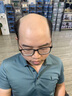 鼎盛摩尔金鼎盛摩尔 假发男发际线男士假发片补头顶隐形秃顶中分无痕补发 AI补发修剪意向金 短发 实拍图