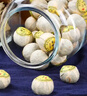 得侕美（Deermei） 万用玻璃密封罐带盖食品级茶叶陈皮储存罐干货收纳罐药材瓶 8升装(8000ML) 单只 圆款 单瓶不含展示物品 实拍图