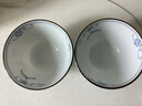 陶趣居日本进口陶瓷线唐草日式米饭碗沙拉碗拉面碗汤碗家用餐具钵碗釉下 12*7cm 中号饭碗4.7英寸 实拍图
