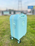 行李箱大容量小型拉杆箱20寸24寸26寸22寸旅行密码登机箱结实耐用 薄荷绿-多功能-京东六仓发货 20寸【登机尺寸】无侧把手挂钩 实拍图