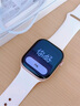 Apple/苹果 Watch Series 10 智能手表GPS款46毫米玫瑰金色铝金属表壳淡桃粉色运动型表带S/M MX293CH/B 实拍图