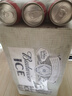 百威啤酒冰啤酒500ml*18听+淡色拉格450ml*3听组合装  实拍图