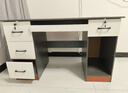卓禾电脑桌台式机带抽屉书桌家用工作台简约现代办公桌椅卧室轻奢桌子 四抽+主机位款|高级灰140CM 组装（自行安装教程） 实拍图