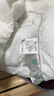 LOVO罗莱生活旗下品牌 95%白鹅绒被子冬天厚被芯被褥保暖抗菌单双人被 【95白鹅绒+A类复合锁温】冬被 200*230cm 实拍图