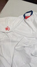 卡尔美（KELME）定制足球服男套装比赛透气短袖V领组队服印字印号球衣 白红 L 实拍图