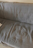 沙发巾全盖布ins奶油风棉纱露营毯沙发垫盖巾四季通用全包沙发套 优棉加厚-优雅灰 180x260 两人座沙发/贵妃位 实拍图