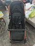 豪威婴儿推车可坐可躺新生儿四轮减震婴儿车双向宝宝bb小孩手推车童车 黑色 旗舰版（可坐可躺可水洗） 实拍图