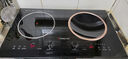 志高（CHIGO）电磁炉电陶炉3500W大功率双灶台式嵌入式凹面家用大火力爆炒智能预约定时圆底电磁灶带锅A35T2 实拍图