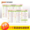 学霸学习卡 新国标版 小学英语音标速查表 pass绿卡图书 实拍图