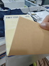 得力(deli)A4/80张不干胶标贴打印纸 带背胶牛皮纸标签纸 整张无分割 喷墨激光打印机均适用 11879 实拍图