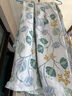 洁丽雅（Grace）A类抗菌100%棉老粗布凉席床单单件 四季双人 200*245cm桃气兔叽 实拍图
