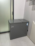 美的（Midea）210升双温双箱家商两用冰柜大冷冻小冷藏卧式节能低音冷柜小型冰箱BCD-210DKEM(E)钛钢灰国家补贴 实拍图