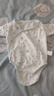 翘脚鸭婴儿衣服连体包屁衣秋冬季新生儿纯棉爬爬服百天满月宝宝睡衣春秋 蓝小熊2件装【长袖 | 夏季款】 59cm 【建议体重9-12斤】 实拍图