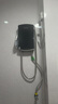志高（CHIGO）即热式电热水器超薄小厨宝 6500W变频恒温智能省电出租房家用洗澡免储水水龙头黑色 KBR-B65 实拍图