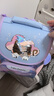 TigerFamily虎米儿童书包小学生一二年级男女孩轻便背包超轻大容量减负护脊 小童【可翻亮片】云上小猫 实拍图