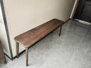铁逍遥胡桃木实木书桌客厅化大长桌大板工作台家用办公桌学习电脑桌餐桌 胡桃木桌140*70*75厚4.5cm 实拍图