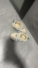 泰兰尼斯秋冬季婴儿学步鞋网布加绒防踢防滑面包鞋1-3岁男女宝宝机能童鞋 白绿 秋季网布 20 鞋内长13.5cm适合脚长12.5 实拍图