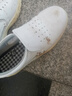 翰洋洁净（HANYANGCLEAN）防静电安全鞋钢头鞋防砸鞋白色劳保鞋透气软底无尘车间工作鞋 白-侧面网款42 实拍图