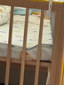 babycare婴儿床0-3岁宝宝实木床儿童床高度可调可移动多功能拼接床蒙柯PRO 实拍图