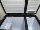 海尔【双温双箱·自动减霜】冰柜家用减霜一边冷藏一边冷冻家用商用两用双温柜节能省电 双温双箱丨钢板内胆丨植萃净味丨 216L 实拍图