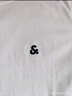 杰克·琼斯（JACK&JONES）25年男装T恤男夏季T恤舒适男士短袖凉感多色上衣纯色水洗不易走形 乳白色A05 L 180 实拍图