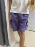 班尼路童装男童短裤夏季2025新款儿童工装裤中大童凉感透气裤子男孩潮裤 紫树丛魔术贴 120 【推荐体重37-45斤】 实拍图