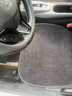 卡客（Karcle）汽车坐垫单片冬季毛绒保暖三件套冬天短毛绒半包座套后排座垫男女 水墨黑-前排单片 实拍图