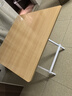 曙亮折叠桌 饭桌  家用小户型方桌租房便携式户外桌子 80*80*74木纹色 实拍图