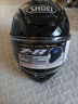 SHOEI头盔Z8 日本原装进口摩托车全盔通勤防雾机车街盔千纸鹤高达扎古 Z-8 亮黑/BLACK XXL 实拍图
