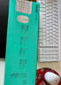 罗技（Logitech）MK251无线蓝牙键盘鼠标套装 办公商务笔记本电脑 数字键盘99键白色键鼠套装（K251键盘+M196鼠标） 实拍图
