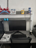 旻昱书桌书架一体台式电脑桌现代简约家用学生学习桌初中生写字桌子 【桌椅组合】120x60双层莫兰迪灰 实拍图