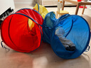 奕思瑞儿童爬行隧道阳光彩虹拱形学爬行玩具宝宝钻洞幼儿园感统训练器材 1.8m加厚【收纳包+海洋球】 实拍图