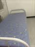 百恒达折叠床单人床家用办公室午休床简易床木板床便携陪护床出租屋铁床 加厚加粗钢管蓝条（宽75厘米） 实拍图