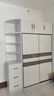 柏麗韋幚【包安装】衣柜卧室家用木质厚实衣橱简易推拉门大衣柜 【两门】120厘米主柜+顶柜+边柜 实拍图