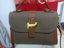 viney牛皮包包女包斜挎妈妈包中年手提单肩包生日礼物高端送女友母亲 实拍图