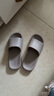 远港摩卡拖鞋女夏季室内防滑浴室居家凉拖男 灰褐色 35-36【标准码】  实拍图