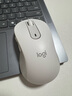 罗技（Logitech）优选系列M650无线蓝牙鼠标 办公蓝牙静音鼠标Mac苹果ipad鼠标人体工学双模鼠标大小手可选男女通用 M650大手型 白L（M750入门款） 实拍图