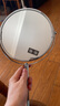 欧润哲 镜子双面可旋转化妆镜高清放大宿舍浴室台式镜子镜面直径17CM 实拍图