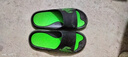 回力运动拖鞋男浴室内户外不易滑厚底凉拖鞋HL39391黑绿色43-44码 实拍图