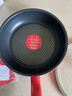 特福（Tefal）平底锅家用牛排不粘煎锅少油烟有钛煎饼锅电磁炉燃气灶通用24cm 实拍图