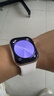 Apple/苹果 Watch Series 10智能手表蜂窝款46毫米玫瑰金色铝金属表壳淡桃粉色运动型表带M/L MWYN3CH/B 实拍图