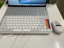 罗技（Logitech）POP ICON KEYS键盘泡泡键盘无线蓝牙双模AI轻音办公键盘无线鼠标键鼠套装送女生女友礼物 POP ICON COMBO白色 实拍图