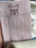 佰姿缘诸暨袜子女士春秋季中短筒袜纯棉无骨可爱小熊白色夏季薄款月子袜 【五双装】每色1双 均码 【收藏加购优先发货】 实拍图