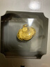 周大福儿童宝宝百福长命锁黄金吊坠(工费160)约4.65g EOF98 实拍图
