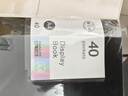 西玛（SIMAA）A4/40页资料册【升级搭扣款】学生用多层试卷收纳袋文件夹 孕检报告插页收纳册 钢琴黑 22481 实拍图